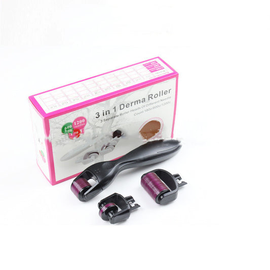 3-in-1 microneedle roller