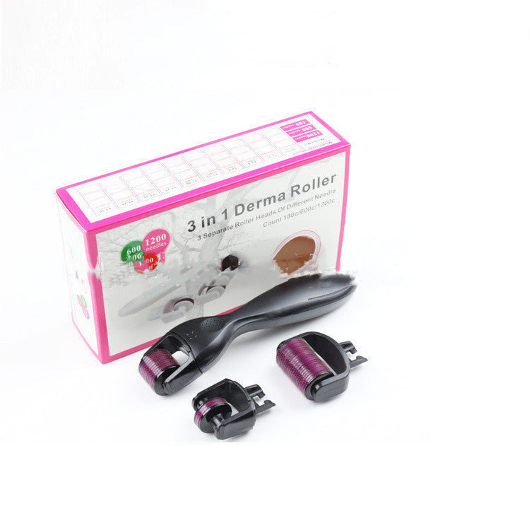 3-in-1 microneedle roller