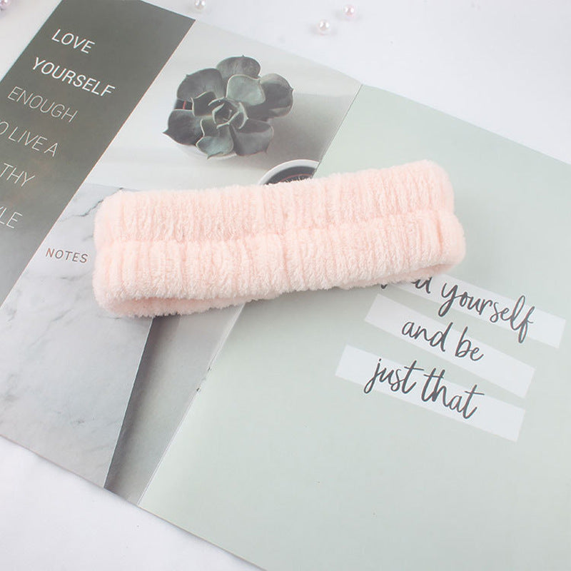 Simple Washing Face Hair Band Apply A Facial Mask Dedicated Hair Band