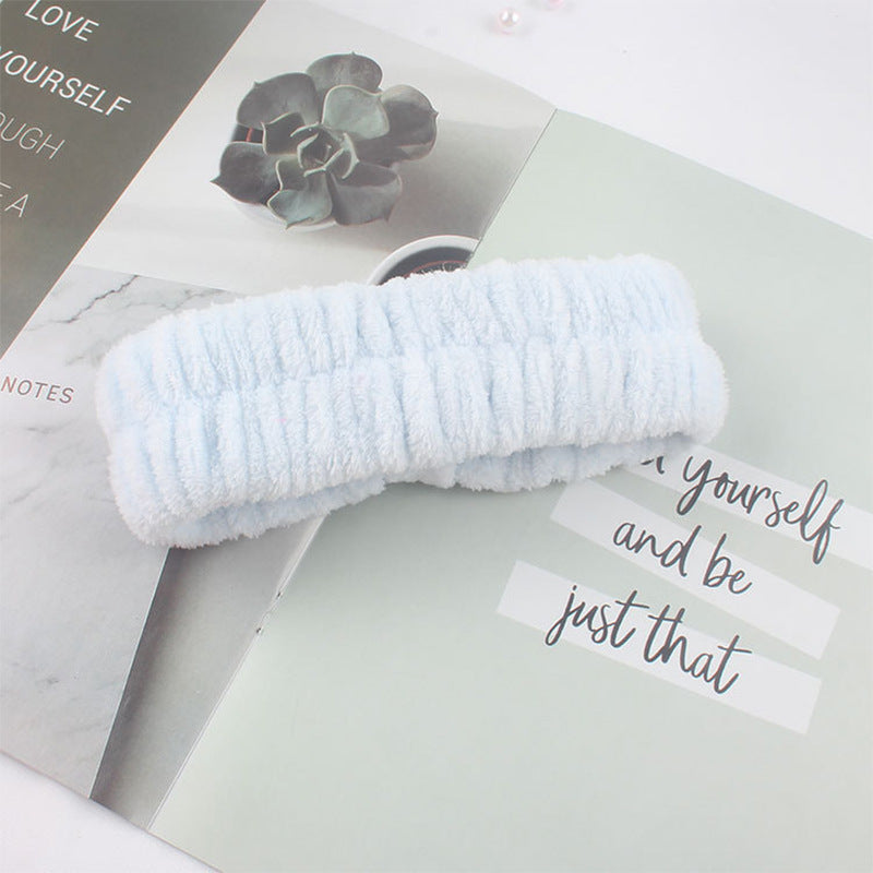 Simple Washing Face Hair Band Apply A Facial Mask Dedicated Hair Band