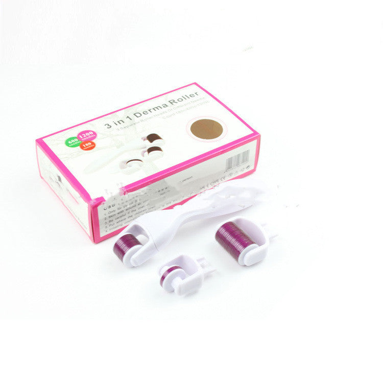 3-in-1 microneedle roller
