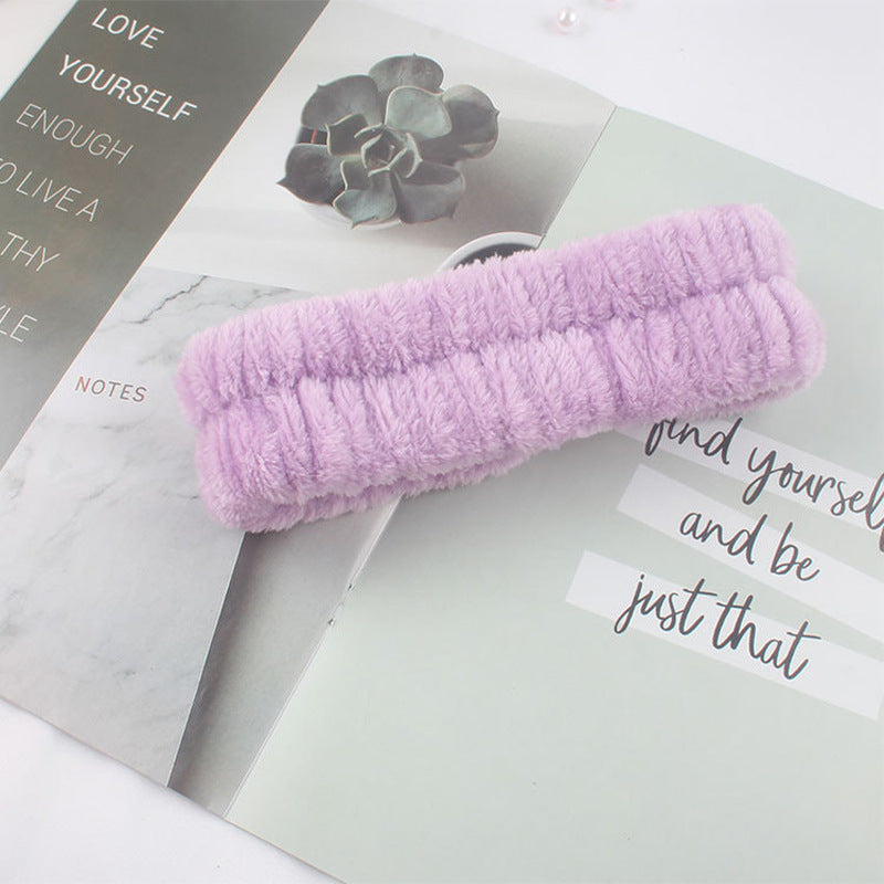 Simple Washing Face Hair Band Apply A Facial Mask Dedicated Hair Band